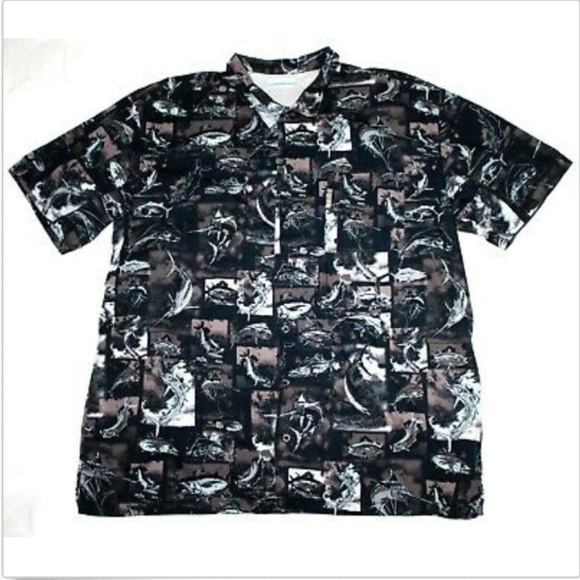 Columbia Other - Columbia PFG Short Sleeve Button Front Vented Shir